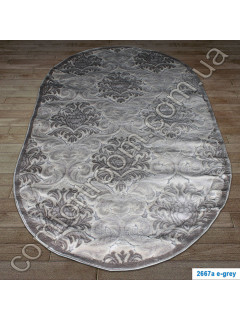 Килим Hadise 2667a e-grey Овал